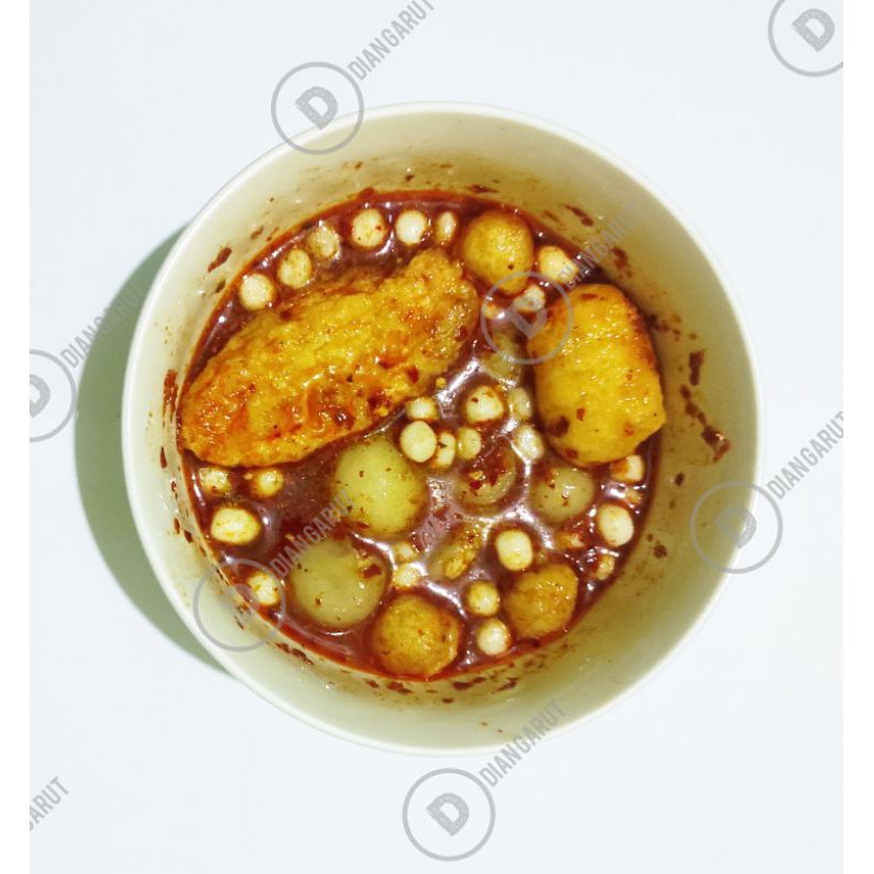 Baso Aci Instan Bumbu Geprek Banyak Varian Isi