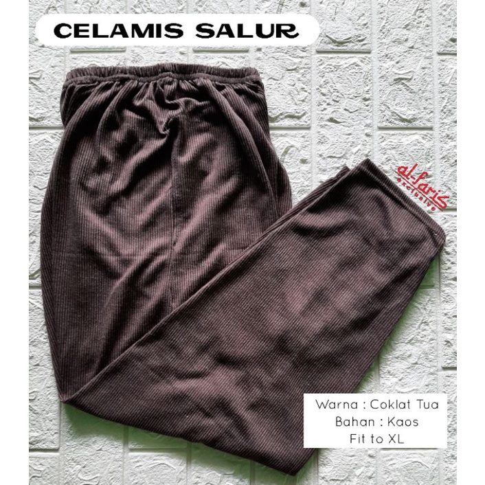 Celana Gamis Celamis, Dalaman Gamis, Legging Jumbo, Inner Celana Panjang Polos