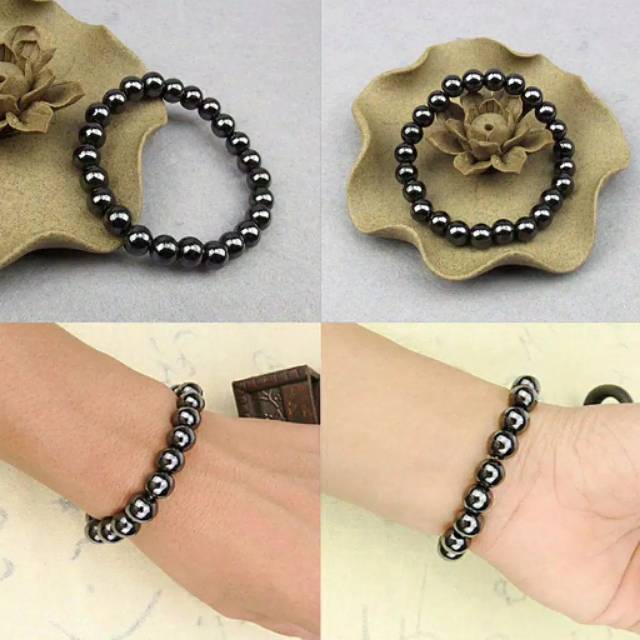 Gelang Magnetik Batu Asli Original 100% untuk Kesehatan