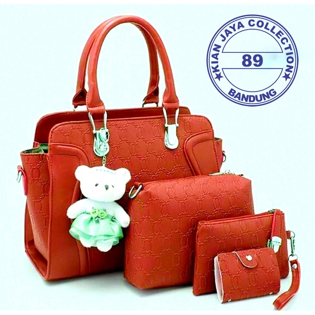 KIANJAYACOLLECTION89 - TAS HAND BAG  DESPACITO 4 DALAM 1 DIJAMIN TERMURAH