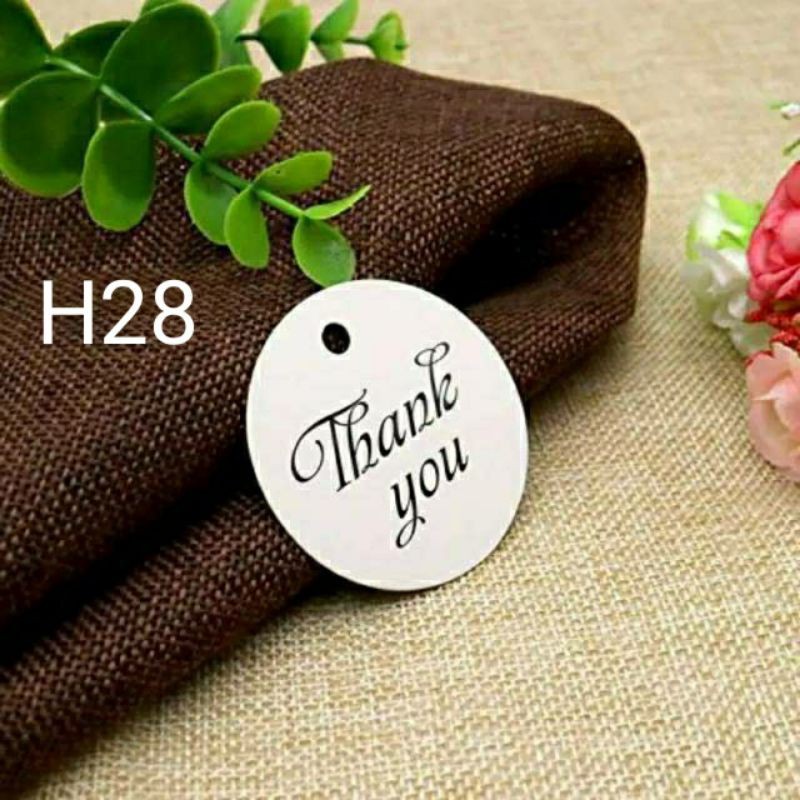 

Hang Tag Tags Thank You Baking Tools Decoration Hangtag parcel goodie bag bingkisan dus box hampers