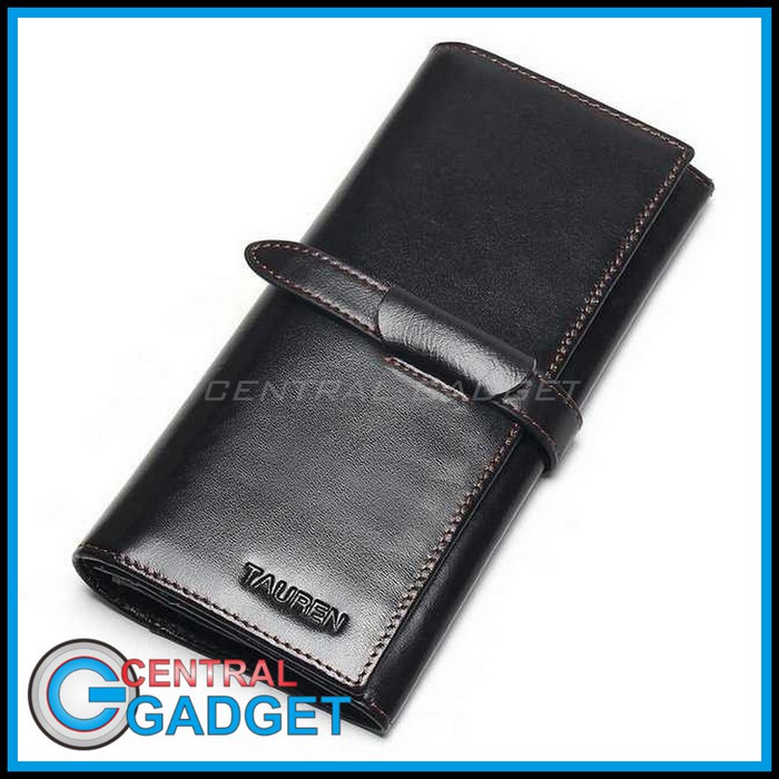 Tauren Dompet Panjang Pria Elegan Bahan Kulit Sapi