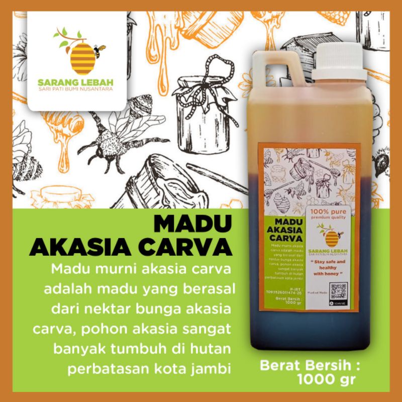 

Madu Murni Asli - Madu Akasia 1 KG