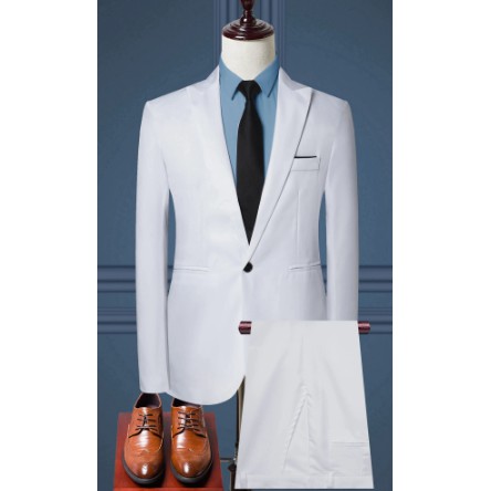 setelan Jas Bazer pria laki-laki cowok remaja dewasa/setelan jas 2in1/setelan jas blazer pengantin k