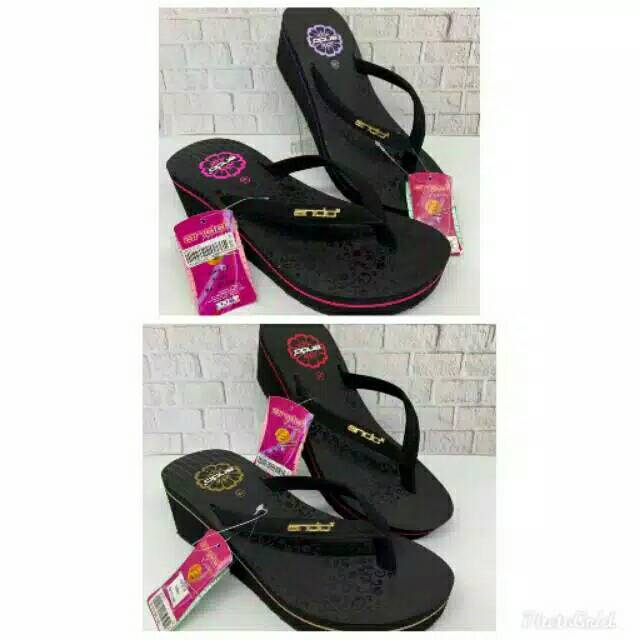 sandal jepit ando wedges wanita sandal ando joice 02