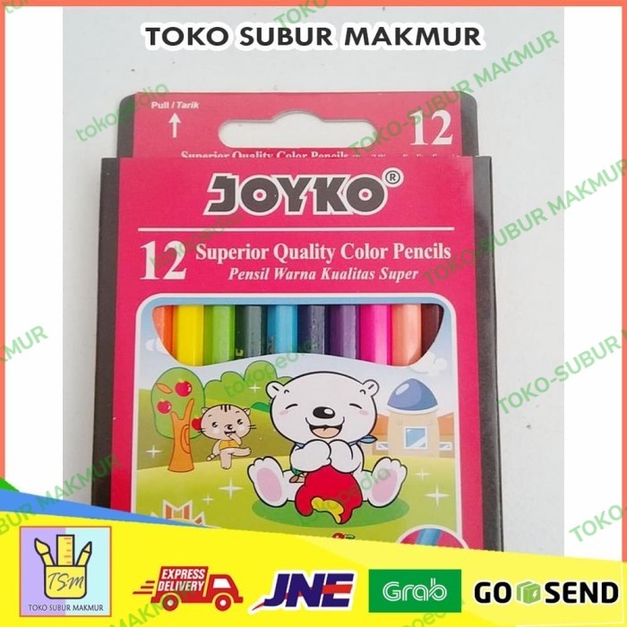 

Limited Pensil Warna Set Joyko Superior Quality Color Grosir Termurah Atk Gilaa!!!