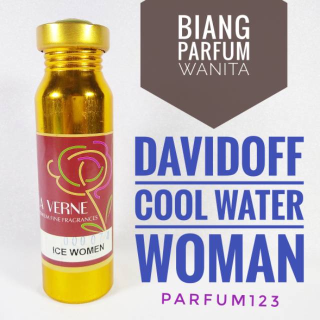 BEST SELLER BIANG PARFUM DAVIDOFF COOL WATER WOMEN - ICE WOMEN 100ml