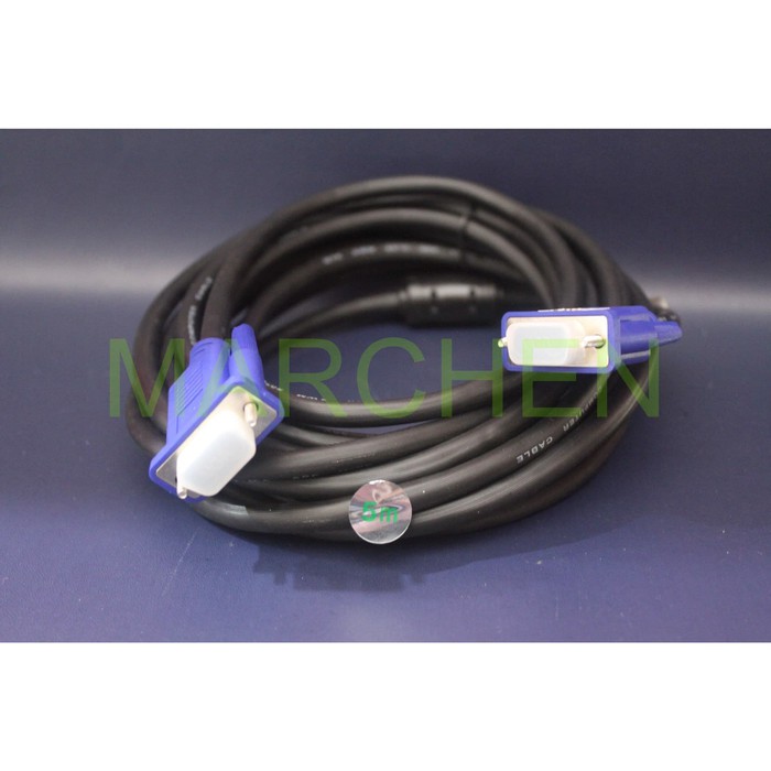 KABEL VGA to VGA MONITOR KOMPUTER 5M 5 METER