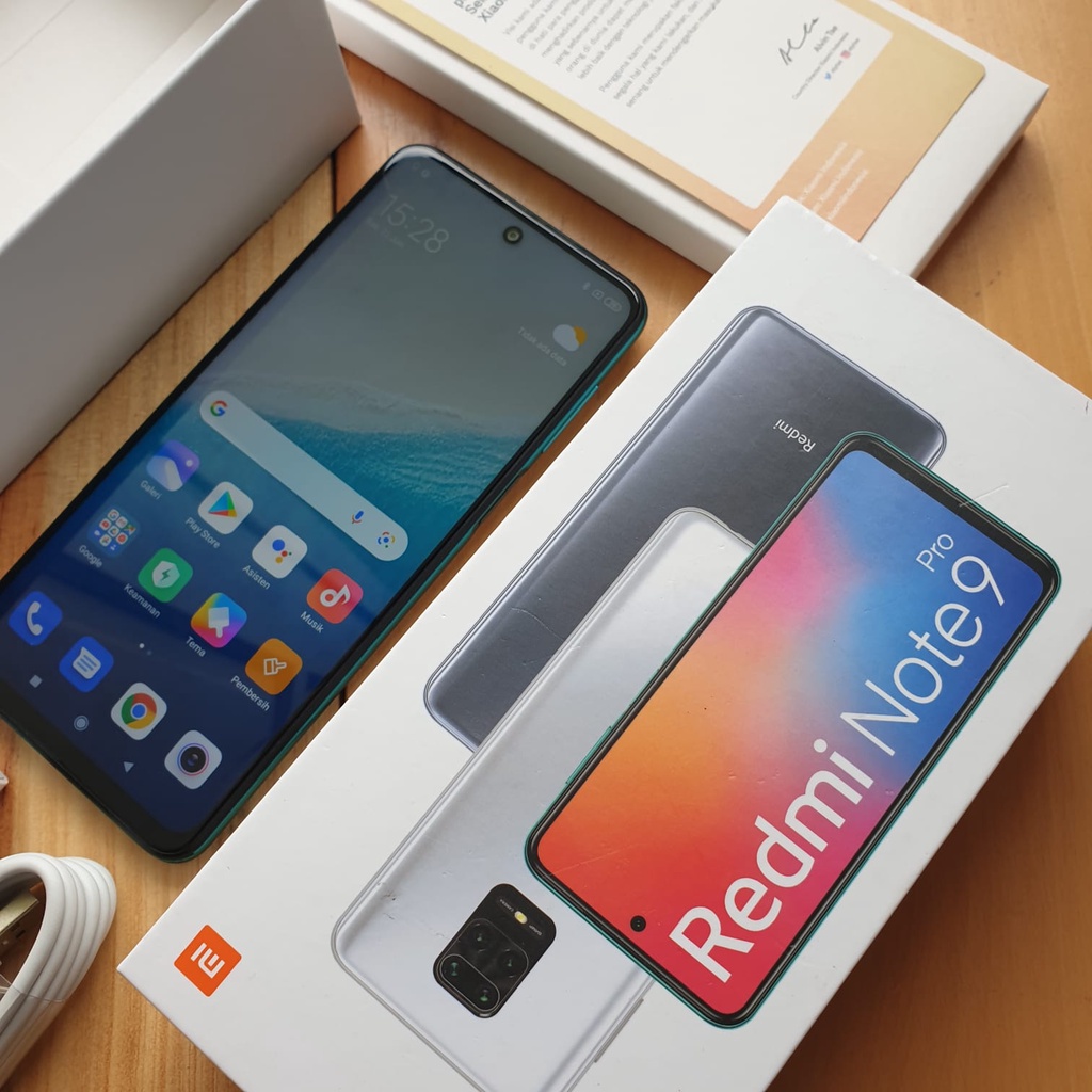 HP SECOND XIAOMI REDMI NOTE 9 PRO 6/64GB &amp; 8/128GB HANDPHONE SECOND HP SEKEN HP BEKAS MURAH