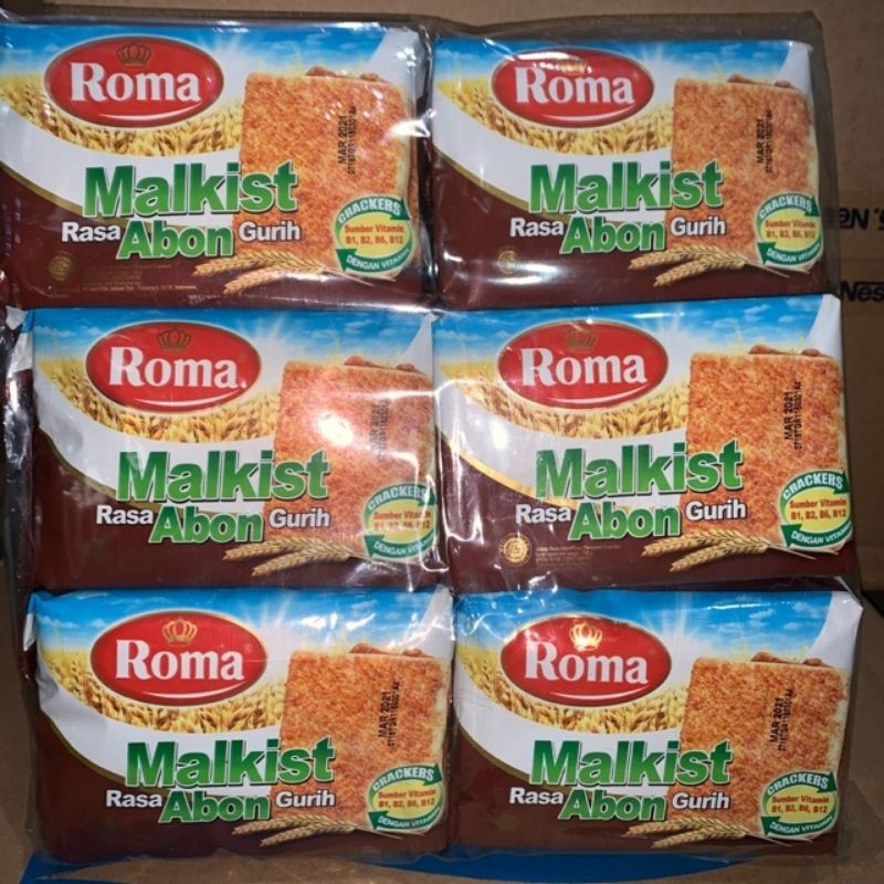 

roma malkist rasa abon gurih 135gr 135grm