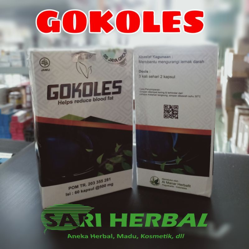 

[ORI] Herbal Kolesterol GOKO LES | Jamin Original