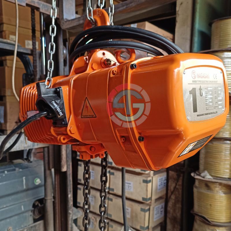 Hoist Electric 1 TON x 6 METER / ELECTRIC HOIST NAGASAKI