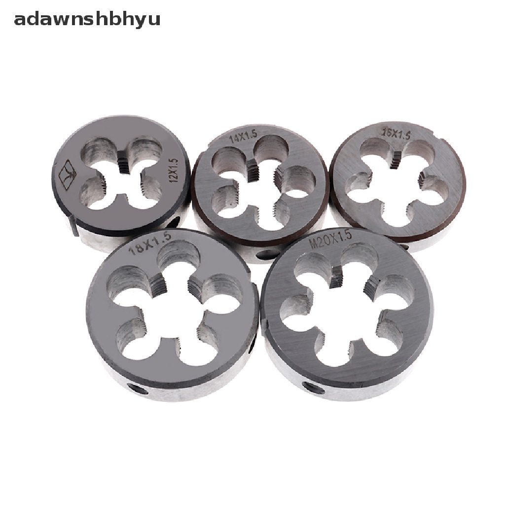 Adawnshbhyu M12 M14 M16 M18 M20 metric HSS thread die hand tap pitch 1.5mm Kualitas Tinggi