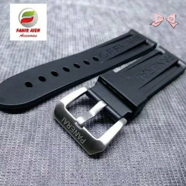 Strap tali jam tangan PANERAI CAOUTCHOUC 26MM/RUBBER STRAP TALI JAM TANGAN PANERAI 26MM 26 MM