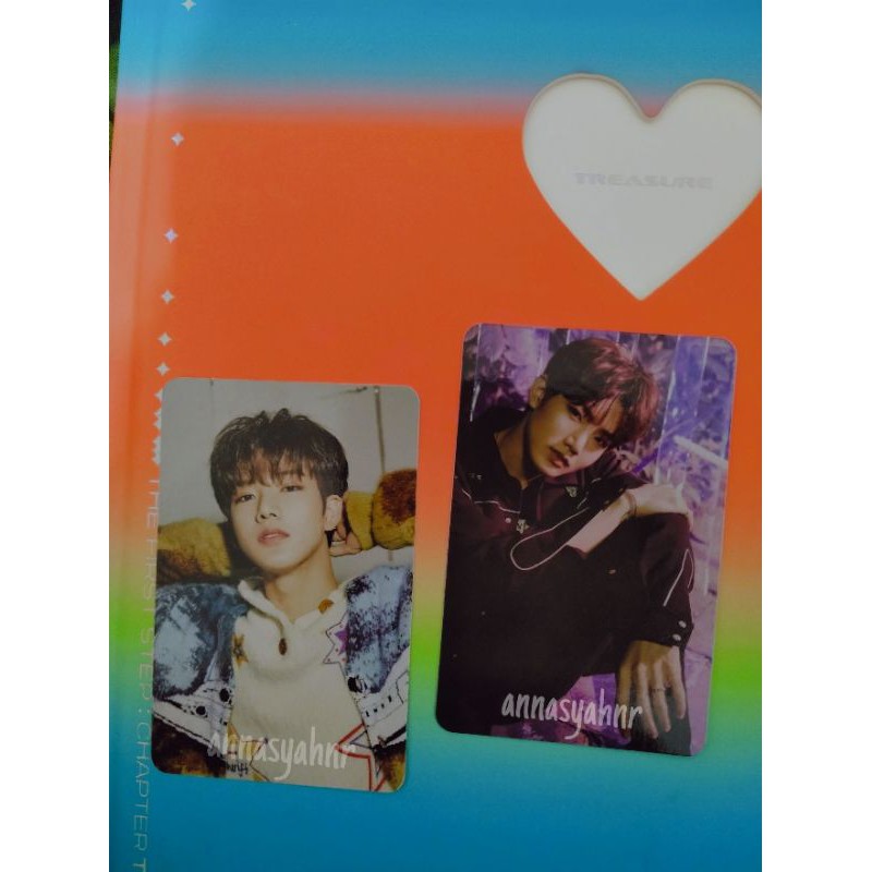 [BOOKED] treasure junkyu pc chapter 3 black ver