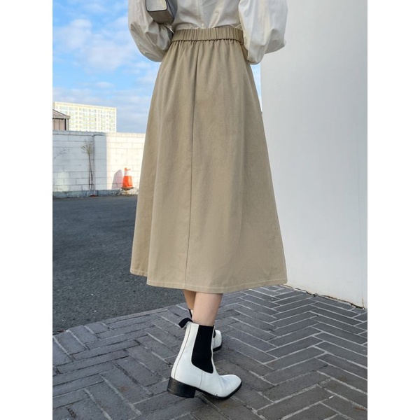 Korean skirt lucu tebal rok korea