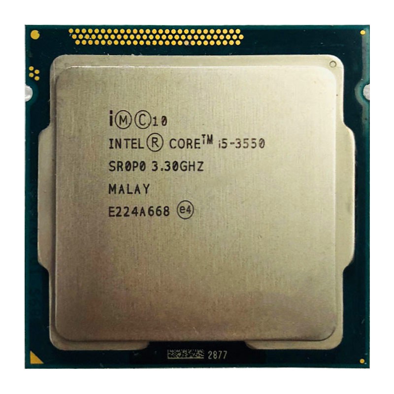 Processor Cpu Intel Core I5-3550 I5 3550 3.3 Ghz Quad-core 6m 77w Lga 1155 + FREE FAN