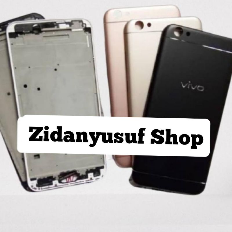 FRAME+BACKDOOR KESING CASING FULLSET VIVO V5 / Y67 / V5S FULLSET ORIGINAL