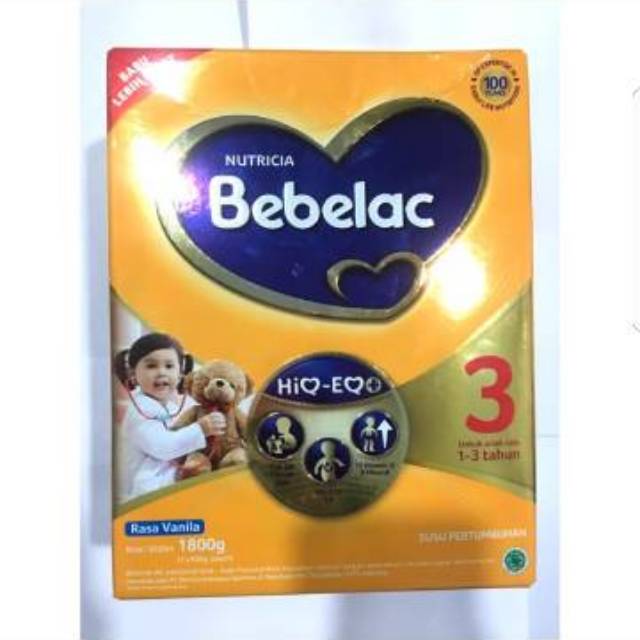 Bebelac 3 1800gr madu n vanila