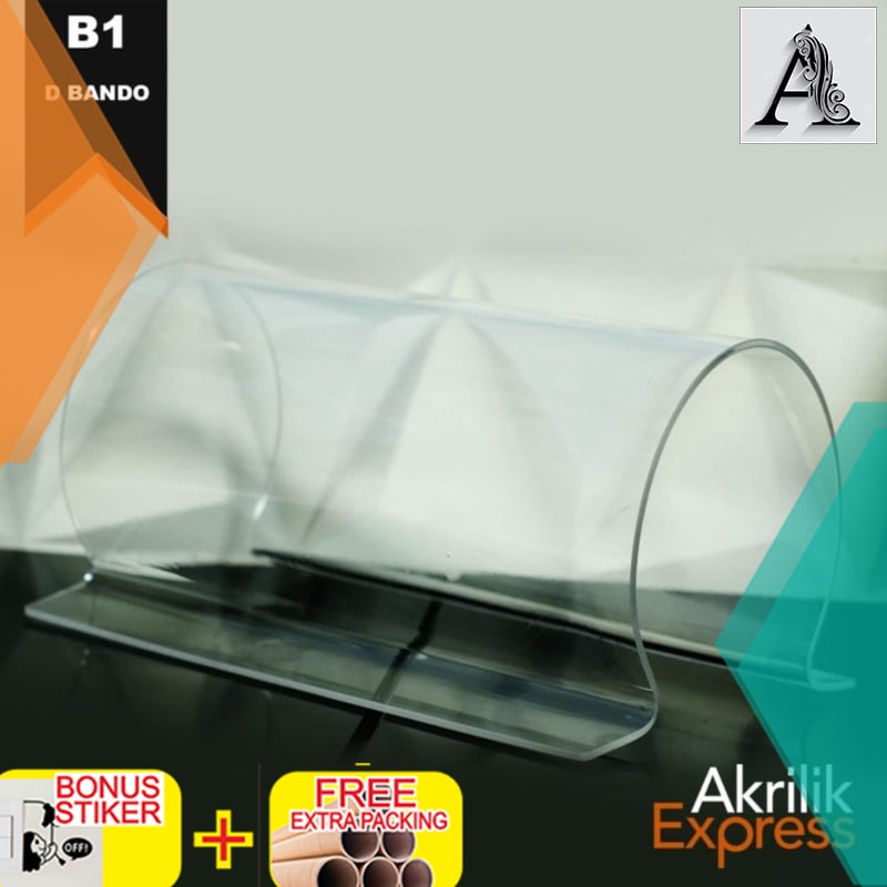 

Grosir Display bandana akrilik / Tempat bando / Tempat pajang bando