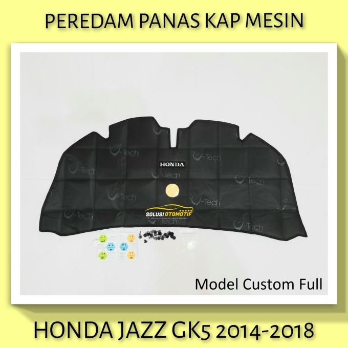 Honda Jazz Gk5 2014-2020+ Peredam Panas Kap Mesin Mobil Vtech + Klip