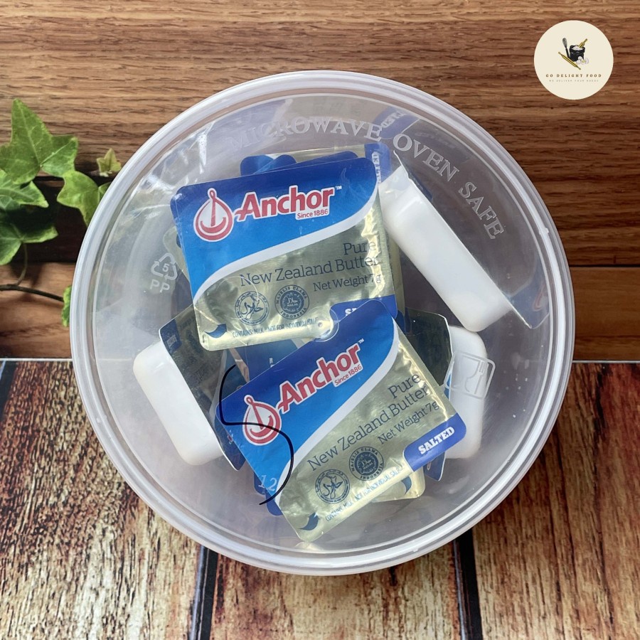 

Anchor Minidish Salted Butter 10 x 7 Gr. (FREE CONTAINER)