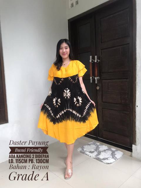 DASTER BATIK JUMBO - DASTER BUSUI FRIENDLY - DASTER MURAH - DASTER FREE ONGKIR - BATIK OZILA