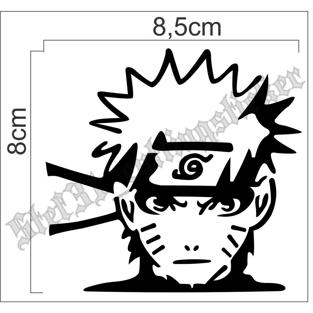 

Stiker cutting sketsa naruto