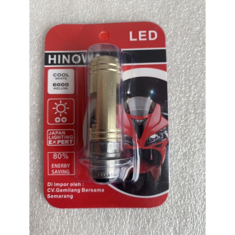 Lampu Led Utama Motor Bebek H6 2 sisi AC DC HINOWA