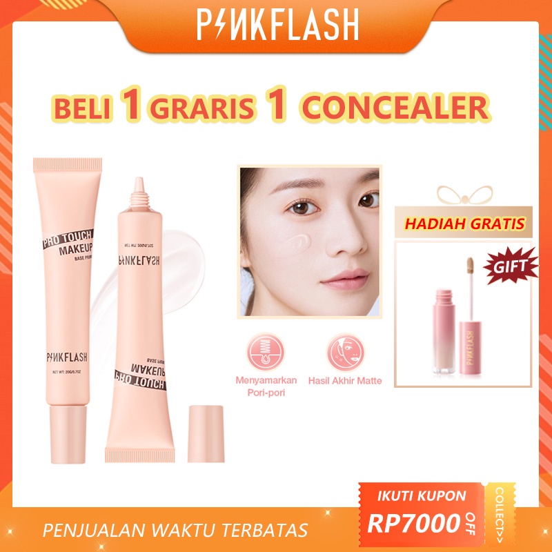 Jual PINKFLASH Prp Touch Poreless Makeup Primer Oil Control Primer