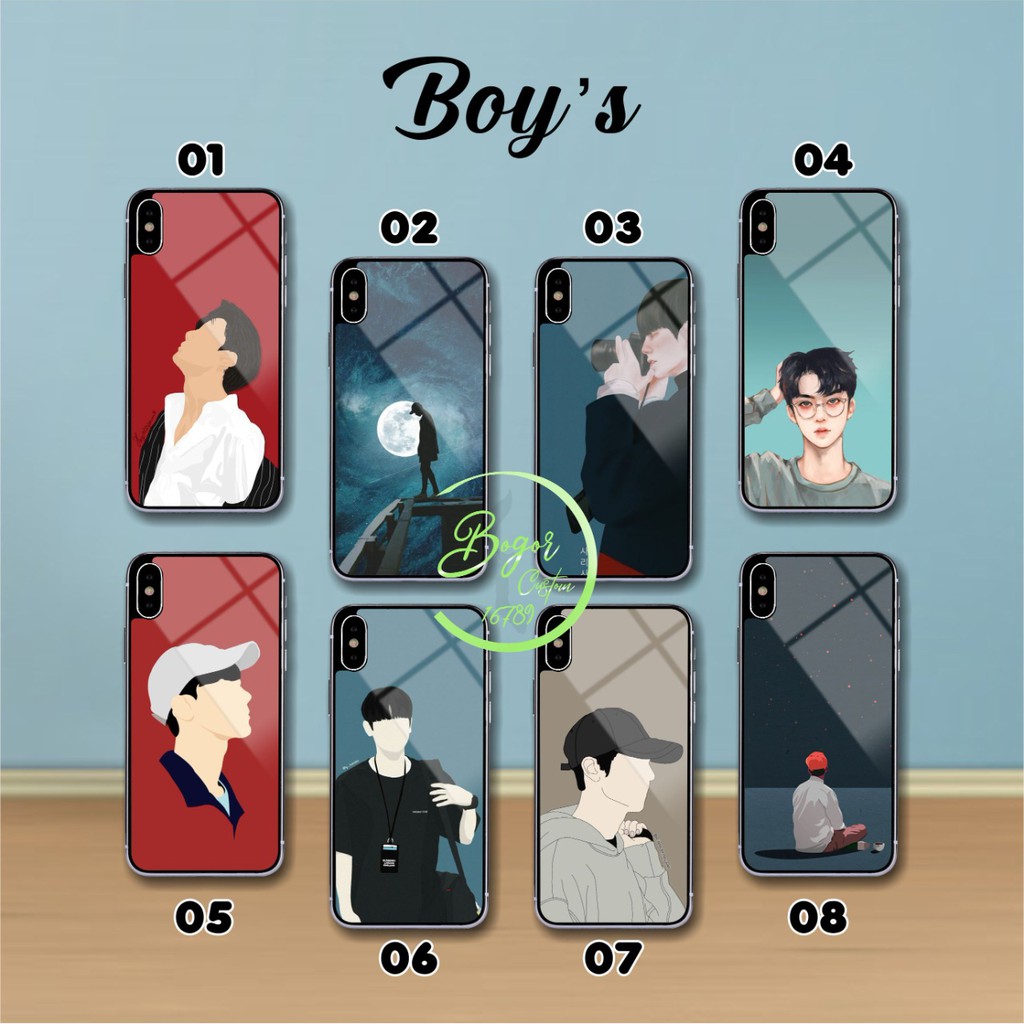 Hardcase 2D glossy BOYS XIAOMI REDMI NOTE 2 3 4 4X 5A 5 6 7 8 PRIME PRO A2 LITE 8 8 LITE BS468