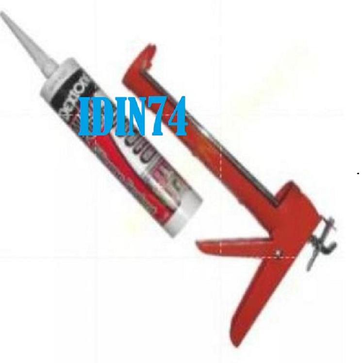 

Dextone Lem Silicone Sealant / Lem Kaca Akuarium Aluminium 300 ML Putih Plus Sodokan Lem Km (KODE 77