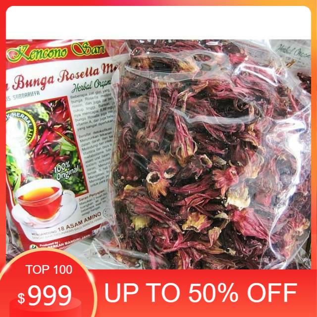 

Teh Bunga Rosella Merah Seduh / Original Asli