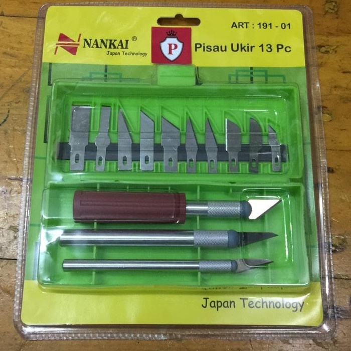 

KUE-PENGHIAS-ALAT- HOBBY KNIFE SET 16PCS PROHEX / PISAU UKIR -ALAT-PENGHIAS-KUE.