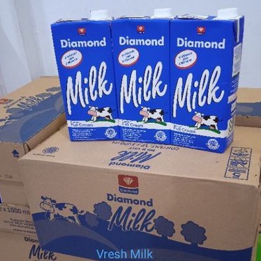 

Susu Diamond UHT Full Cream 1 Karton ( 12 pcs x 1 liter )