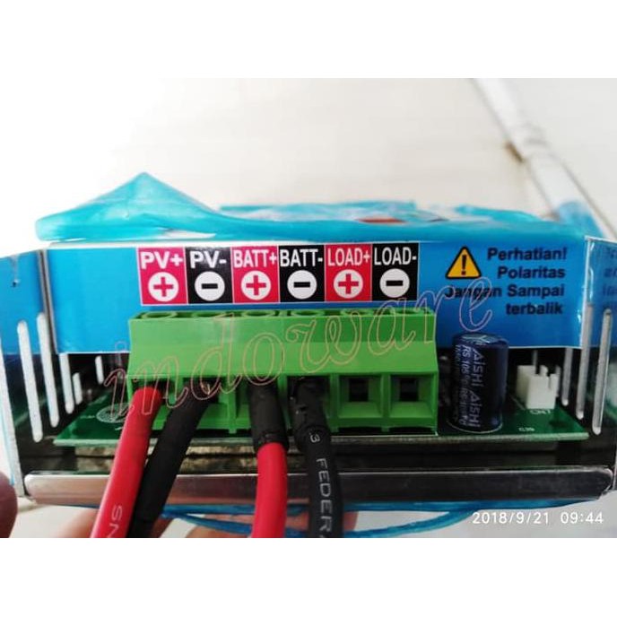 Real Mppt Rate 20Amper Baterai 12V 24V 36V 48V Voc Panel Max 100V Scc Inwer4058 Original