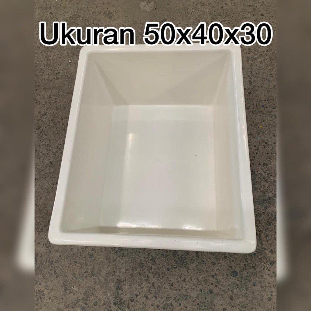 Bak fiber/kolam fiber 50x40x30