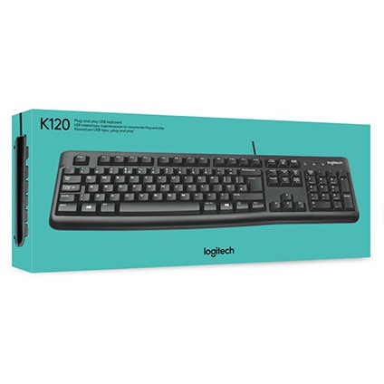 Keyboard USB Logitech K120 100% ORIGINAL