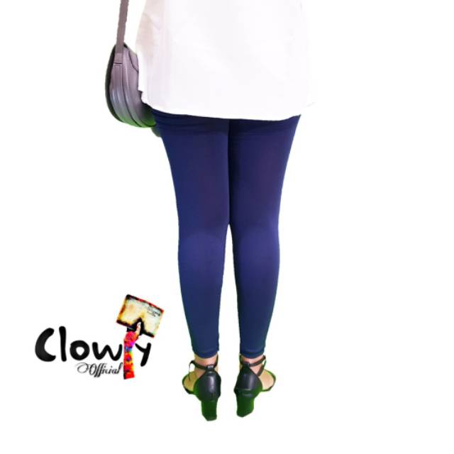 Clowiy Legging Panjang Standar &amp; Jumbo