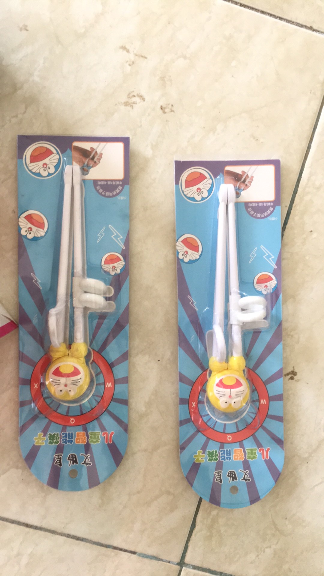 Sumpit Training Doraemon / Sumpit Belajar Anak / Sumpit Anak / Sumpit Doraemon