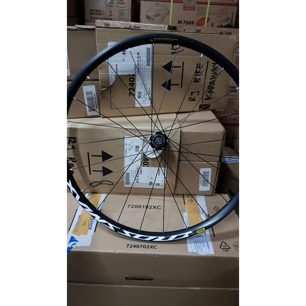 Wheelset wheel set Mavic Crossmax x max 27.5 inch Made in Rumania QR dan TA 15 x 100 dan TA 15 x 142