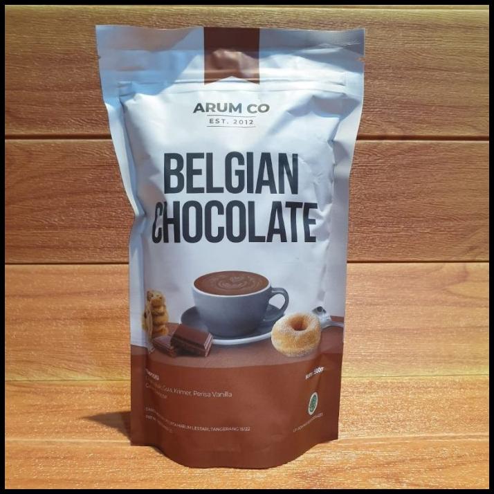 

Arum Co Belgian Chocolate 500Gr / Minuman Bubuk Coklat Belgian / Choco