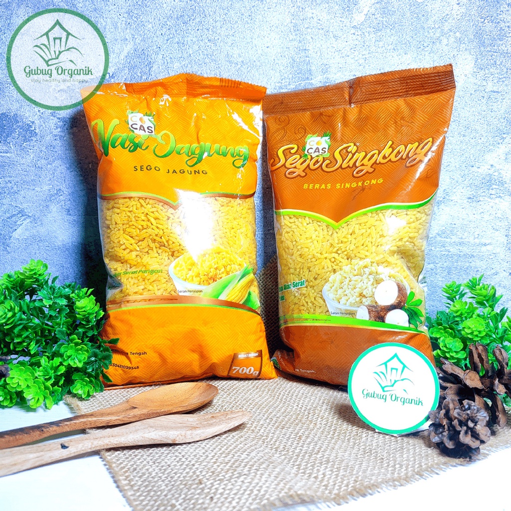 

Sego Jagung / Beras Jagung / Sego Singkong 700gr Nasi Jagung / Nasi Singkong