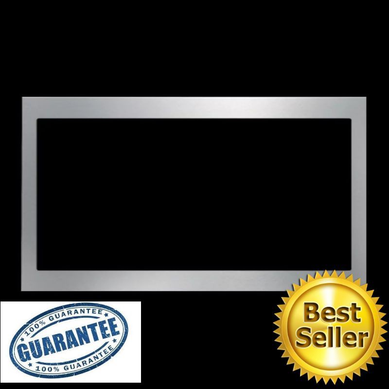 Promo Modena Fm 3000 Built-In Frame For Microwave Oven - Stainless Steel - Usable For Mv 3002 - Mg