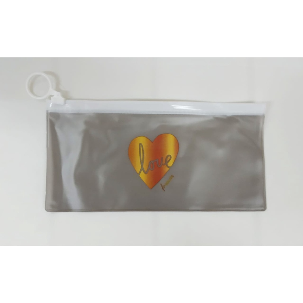 ❤️GTB❤️ Tempat Pensil unik motif Transparan Sumikko Gurashi motif zipper R444-8