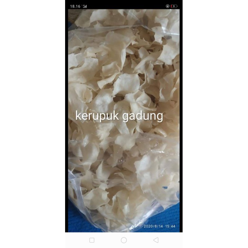 

kerupuk gadung 250gram