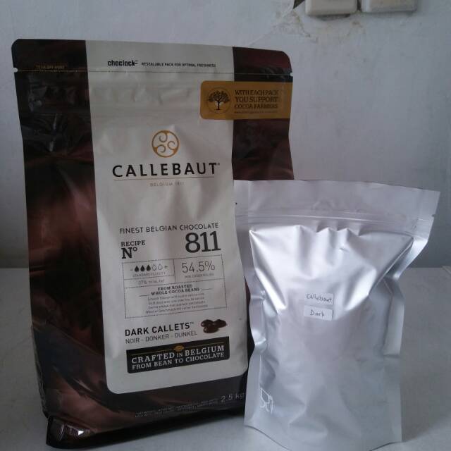 

Coklat callebaut couverture kemasan repackan 250gr