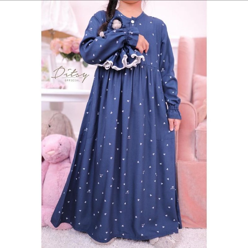 Ditsy Maret Little Amore Navy 7