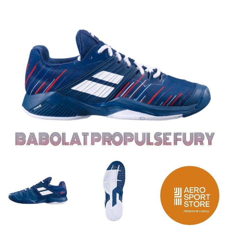 [ SEPATU TENIS LAPANGAN BABOLAT PROPULSE FURY ]