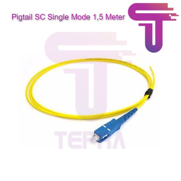 Fiber Optic Pigtail SC Single Mode 1,5 Meter